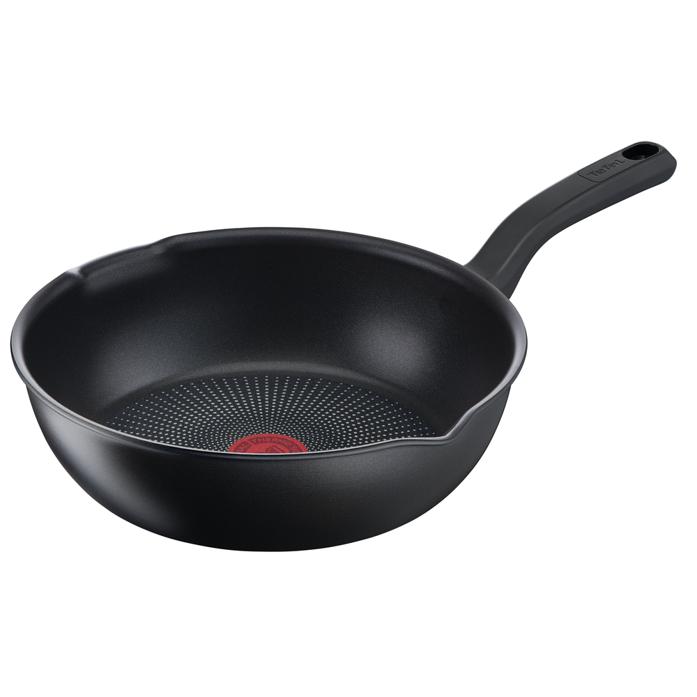 Tigaie multifuncțională So Chef G2677772, înveliș antiaderent 100% sigur, de lungă durată, Thermo-Signal™, bază Thermo-Fusion™, 26 cm, aluminiu, negru