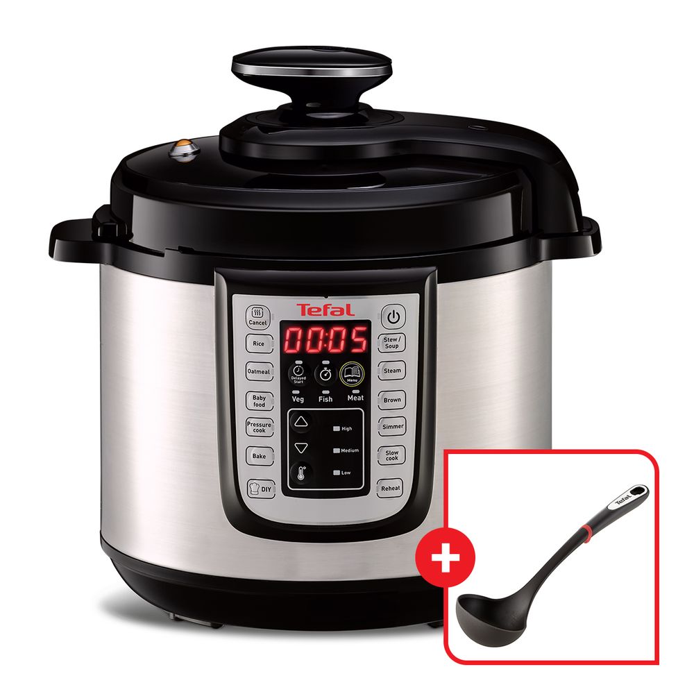 Pachet oală sub presiune electrică multifuncțională One Pot și polonic Ingenio
