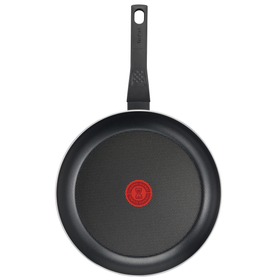 Tigaie Simply Clean B5670653, înveliș antiaderent 100% sigur, Thermo-Signal™, bază Diffusion+, 28 cm, aluminiu, negru