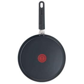 Tigaie clatite Simply Clean B5671053, înveliș antiaderent 100% sigur, Thermo-Signal™, bază Diffusion+, 25 cm, aluminiu, negru