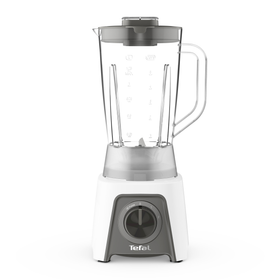 Blender Blendeo+ BL2C0130, 450 W, 2 viteze, funcția Pulse, mărunțire gheață, tehnologia DuraForce, 1.5 L, gri