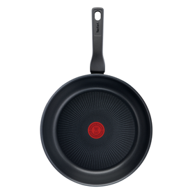 Tigaie XL Force C3850553, înveliș antiaderent 100% sigur, de lungă durată, Thermo-Signal™, bază Diffusion+, 26 cm, aluminiu, negru