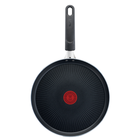 Tigaie pentru clătite XL Force C3851053, înveliș antiaderent 100% sigur, de lungă durată, Thermo-Signal™, bază Diffusion+, 25 cm, aluminiu, negru