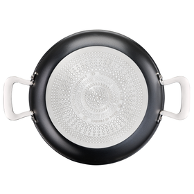 Cratiță Unlimited G2557172, înveliș antiaderent 100% sigur, Titanium Anti-Scratch, Thermo-Signal™, bază Thermo-Fusion™, 26 cm, aluminiu, negru
