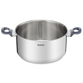 Set de 11 piese Daily Cook G713SB45, înveliș antiaderent 100% sigur, de lungă durată, inox, argintiu