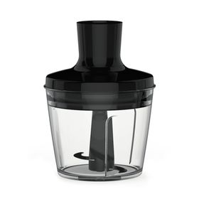 Mixer vertical OptiChef 2 în 1 HB641838, 800 W, 10 trepte de viteză, funcție Turbo, tocator 0.5 L, protecție antistropire, mâner antialunecare, recipient 0.8 L, negru