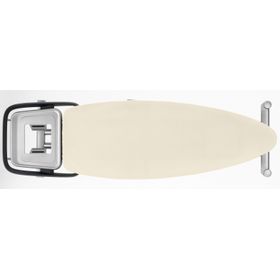 Masă de călcat Pro Comfort IB5100E0, suprafață 130 x 47 cm, înălțime până la 93 cm, husă bumbac și spumă, 7.6 KG, inox, alb / bej