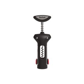 Tirbușon Ingenio K2073414, calitate premium, design inovator, fără BPA sau ftalați, 2 în 1, plastic, negru