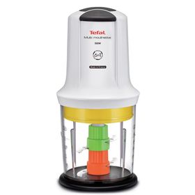 Minitocător Multi Moulinette 6 în 1 MQ723138, 500 W, 6 funcții, 4 lame, accesoriu sosuri, alb