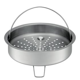 Oală sub presiune Secure 5, P2530741, 5 sisteme de siguranță, 2 nivele de presiune, indicator de presiune, 6 L, inox, argintiu
