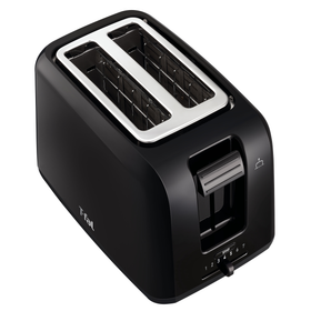 Prăjitor de pâine Vita TT1A1830, 800 W, fante cu lățime variabilă, mâner inteligent, tavă detașabilă pentru firimituri, plastic, negru
