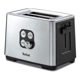 Prăjitor de pâine Equinox TT420D30, 900 W, funcții de decongelare și reîncălzire, tavă detașabilă pentru firimituri, inox, argintiu
