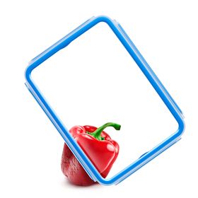 Caserolă MasterSeal K3022112, închidere etanş, fără BPA, 0.85 L, plastic, transparent
