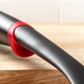 Spatulă cu fante Ingenio K2060814, calitate premium, design inovator, fără BPA sau ftalați, plastic, negru