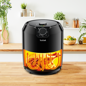 Friteuză Easy Fry Classique EY201815, 1500 W, 4 funcții de gătire, temperatură ajustabilă, capacitate XL, 1.2 KG / 4.2 L, negru