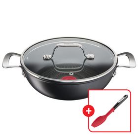 Pachet cratiță Unlimited 26 cm și lingură de silicon Ingenio