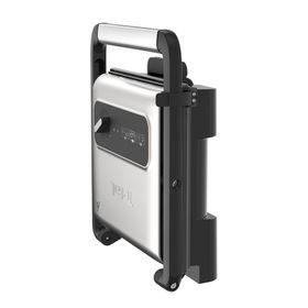 Grătar electric Inicio Grill GC242D38, 2000 W, termostat 3 nivele, plăci antiaderente, negru