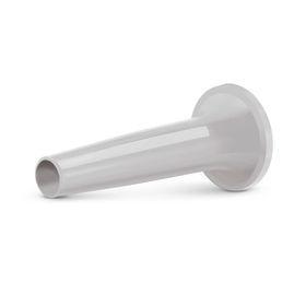 Mașină de tocat carne HV4 NE445138, 2000 W, 3 site inox, 2 accesorii roșii și cârnați, alb