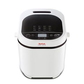 Mașină de pâine Pain Dore PF210138, 720 W, 12 programe, pornire programabilă, păstrare la cald, tavă pătrată, cu înveliș antiaderent, 3 accesorii, carte de rețete, 1 KG, alb