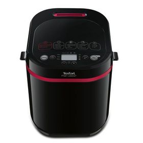 Mașină de făcut pâine Pain Plaisir PF220838, 700 W, 17 programe, pornire programabilă, păstrare la cald, tavă pătrată, cu înveliș antiaderent, 3 accesorii, carte de rețete, 1 KG, negru