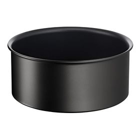 Set de 13 piese Ingenio Unlimited L7639002, înveliș antiaderent 100% sigur, Thermo-Signal™, 2 mânere detașabile, aluminiu, negru