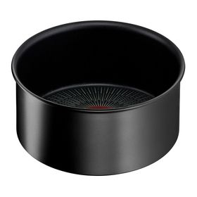 Set de 13 piese Ingenio Unlimited L7639002, înveliș antiaderent 100% sigur, Thermo-Signal™, 2 mânere detașabile, aluminiu, negru