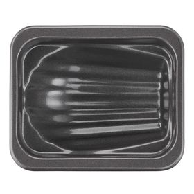 Set 3 forme CreaBake madlene J3079904, &icirc;nveliș antiaderent, aluminiu, 8.3 x 6.5 cm, roz
