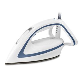 Stație de călcat cu boiler de înaltă presiune Pro Express Ultimate Care GV9565E0, 2600 W, 7.7 bari, jet de abur 580 g/min, talpă Durilium Airglide Autoclean, colector anti-calcar, rezervor 1.9 L, alb / albastru