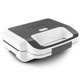Sandwich maker Snack XL SW701110, 850 W, plăci&nbsp;detaşabile, &icirc;nveliş antiaderent, alb