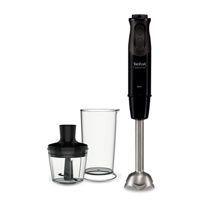 Mixer vertical OptiChef 2 în 1 HB641838, 800 W, 10 trepte de viteză, funcție Turbo, tocator 0.5 L, protecție antistropire, mâner antialunecare, recipient 0.8 L, negru