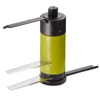 Tocător manual 5-Second K1320404, bază aderentă, mâner ergonomic, suport lame, recipient 900 ml, plastic