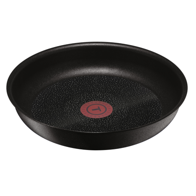 Set de 3 piese Ingenio Expertise L6509205, înveliș antiaderent 100% sigur, Titanium Excellence, mâner detașabil, aluminiu, negru