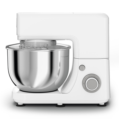 Robot de bucătărie MasterChef Essential QB150138, 800W, set pentru patiserie, bol inox 4.8 L, funcția Pulse, alb