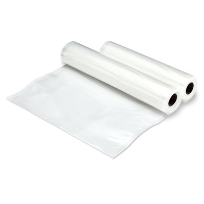 Set de pungi de vidat VacuPack XA256010, depozitare frigider și congelator, refolosibile, 2 role, plastic, transparent