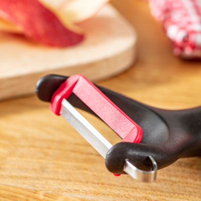 Accesoriu decojire legume și fructe Ingenio K2071814, forma Y, calitate premium, design inovator, fără BPA sau ftalați, plastic, negru