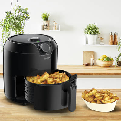 Friteuză Easy Fry Classique EY201815, 1500 W, 4 funcții de gătire, temperatură ajustabilă, capacitate XL, 1.2 KG / 4.2 L, negru
