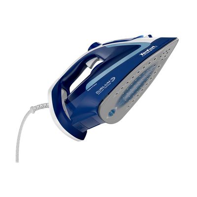 Fier de călcat cu abur EasyGliss Plus FV5735E0, 2500 W, jet de abur 220 g/min, talpă Durilium Airglide, rezervor 0.27 L, albastru