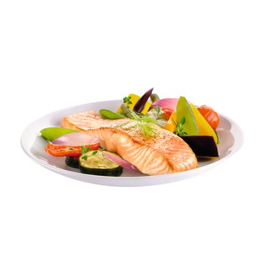 Coș pentru gătire la aburi Ingenio K2071614, calitate premium, design inovator, fără BPA sau ftalați,  plastic, negru / rosu