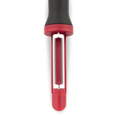 Accesoriu pentru decojit roșii Ingenio K2074014, calitate premium, design inovator, fără BPA sau ftalați, plastic, roșu / negru