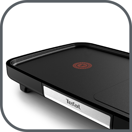 Suprafață antiaderenta Resist+ cu tehnologia Thermo-Spot®