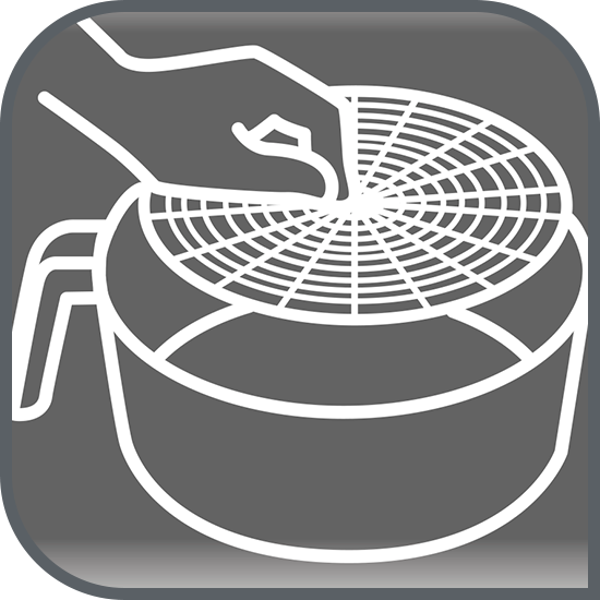 Coș pentru gătit patentat