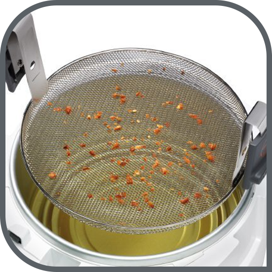 Uleiul rămâne întotdeauna curat