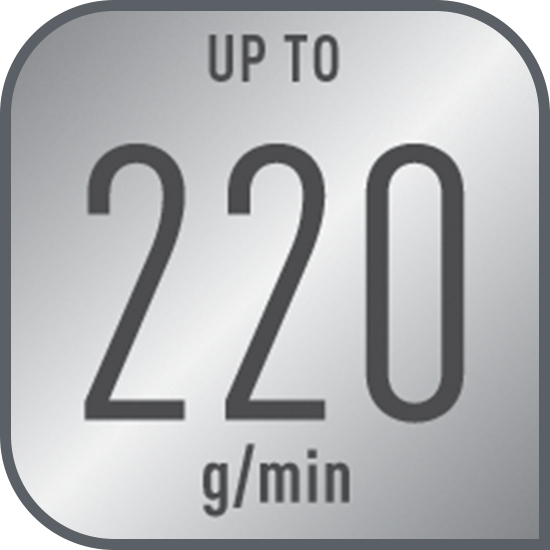 Jet de abur puternic