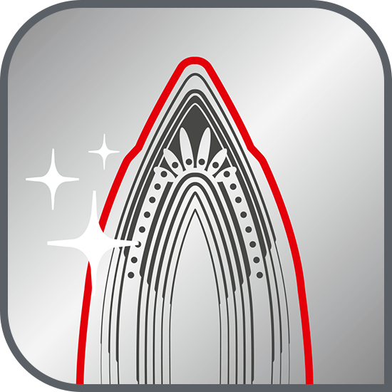 Talpă cu tehnologia Durilium AirGlide Autoclean