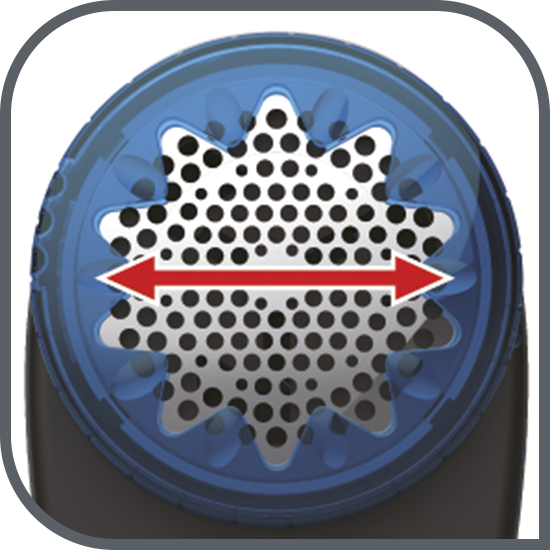 Suprafață mare de acțiune