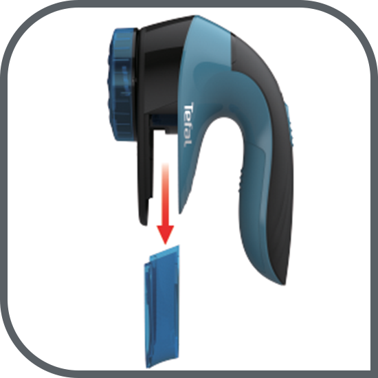 Recipient pentru colectarea scamelor detașabil