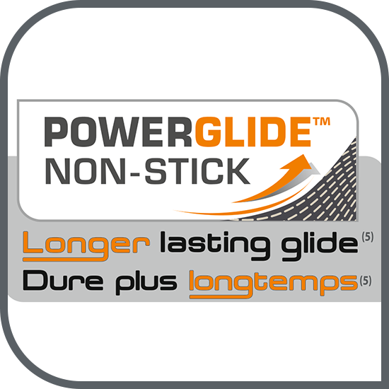 Înveliș antiaderent Powerglide (doar în cazul tigăilor)