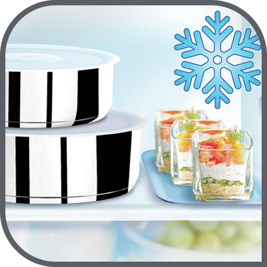 Compatibile cu păstrarea la rece de până la -45°C