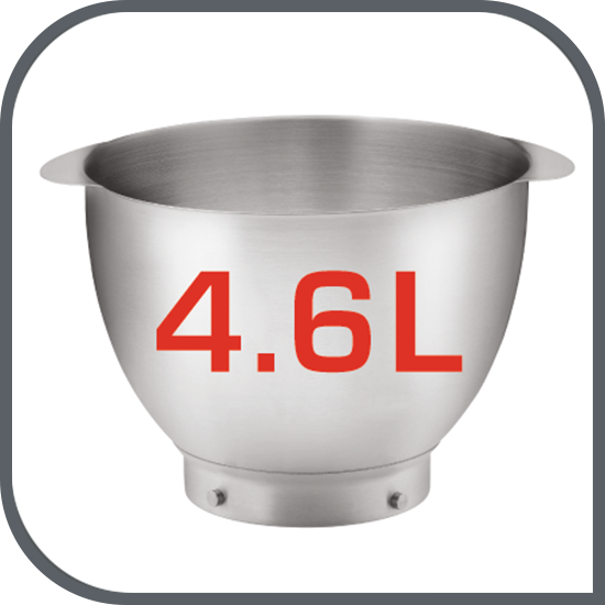 Bol de mixare de 4.6 L și mâner vertical