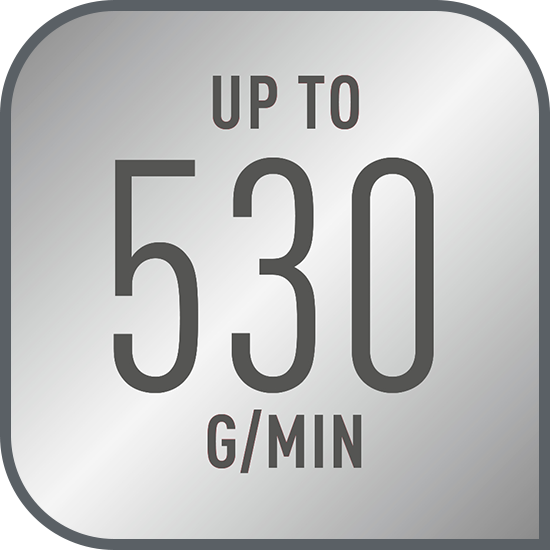 Jet de abur puternic